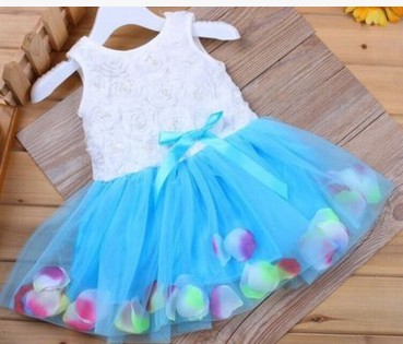 Korean Petal Dress for Girls