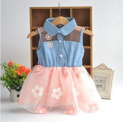 Summer Girls Denim Dress