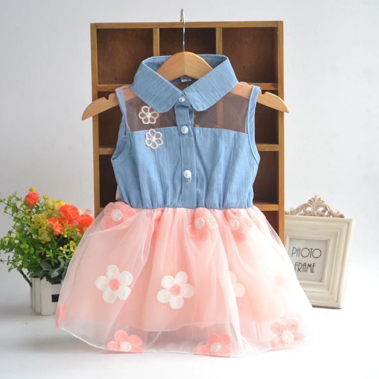 Summer Girls Denim Dress