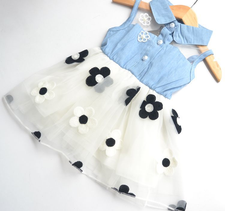 Summer Girls Denim Dress