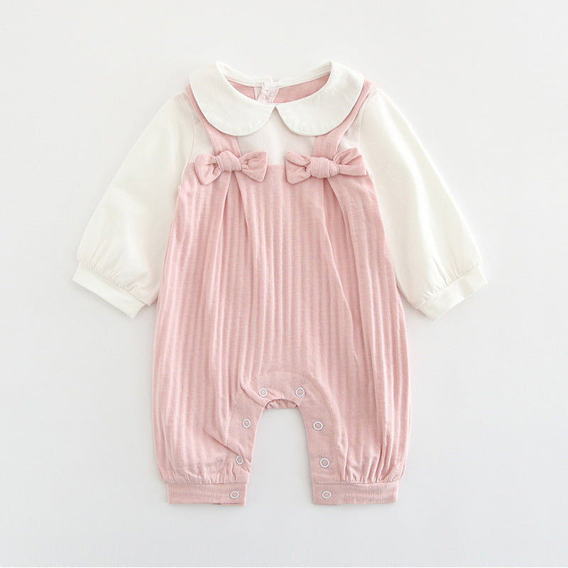 Baby embroidered jumpsuit