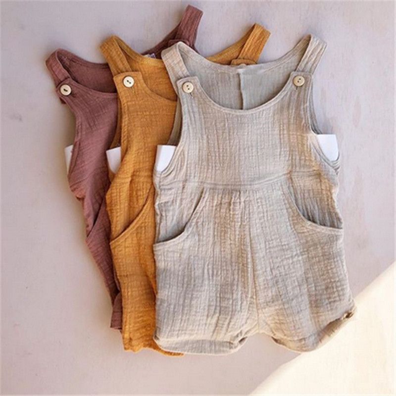 Summer Toddler Overalls 