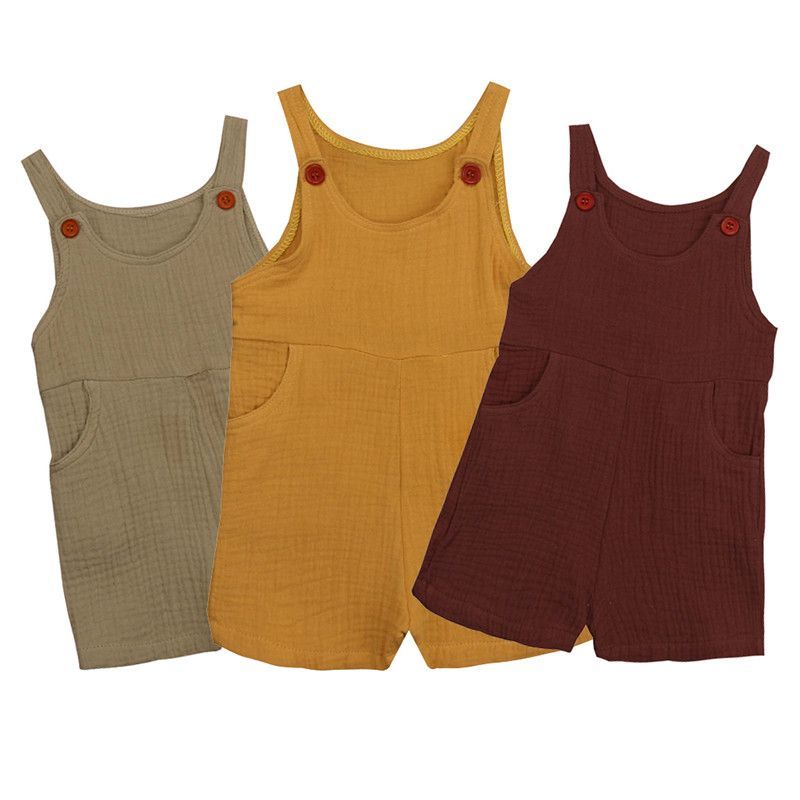 Summer Toddler Overalls 