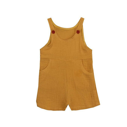 Summer Toddler Overalls 