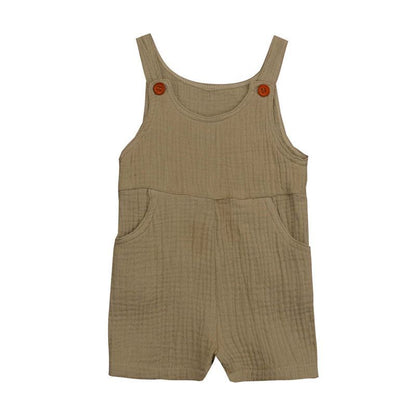 Summer Toddler Overalls 