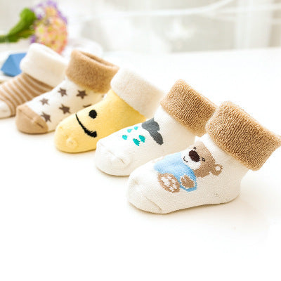 Autumn and winter thick warm childrens socks