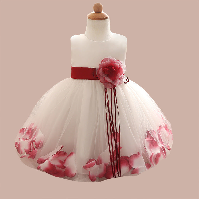 Korean Fluffy Autumn Princess Dress