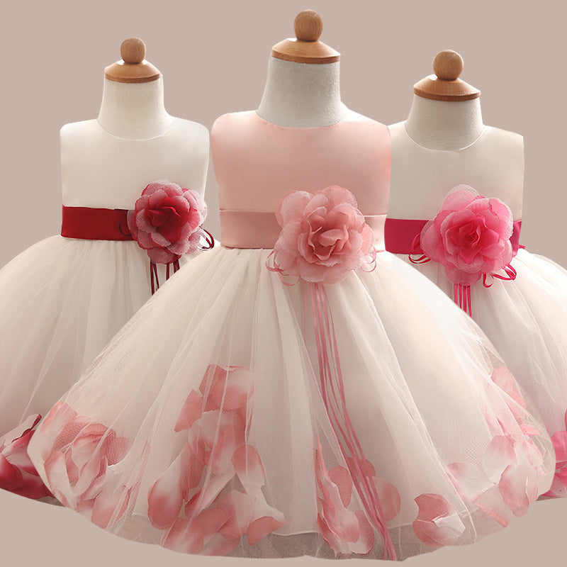 Korean Fluffy Autumn Princess Dress