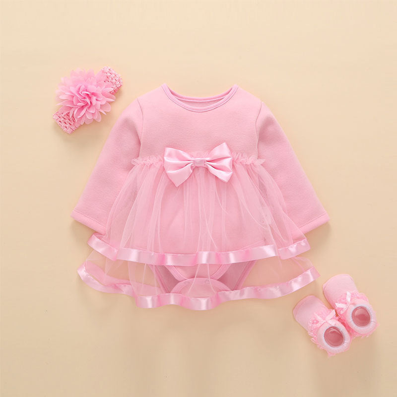 Female Baby Long Sleeve Baby Dress