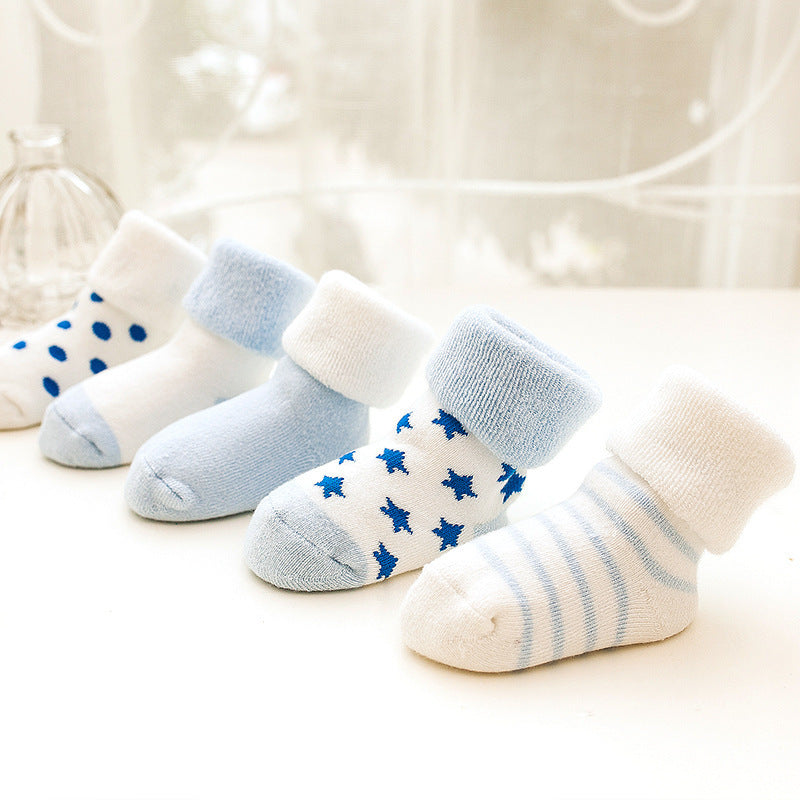 Autumn and winter thick warm childrens socks